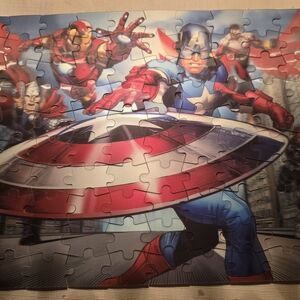 Marvel Superhero Puzzle New 3d No Box 100 Pieces